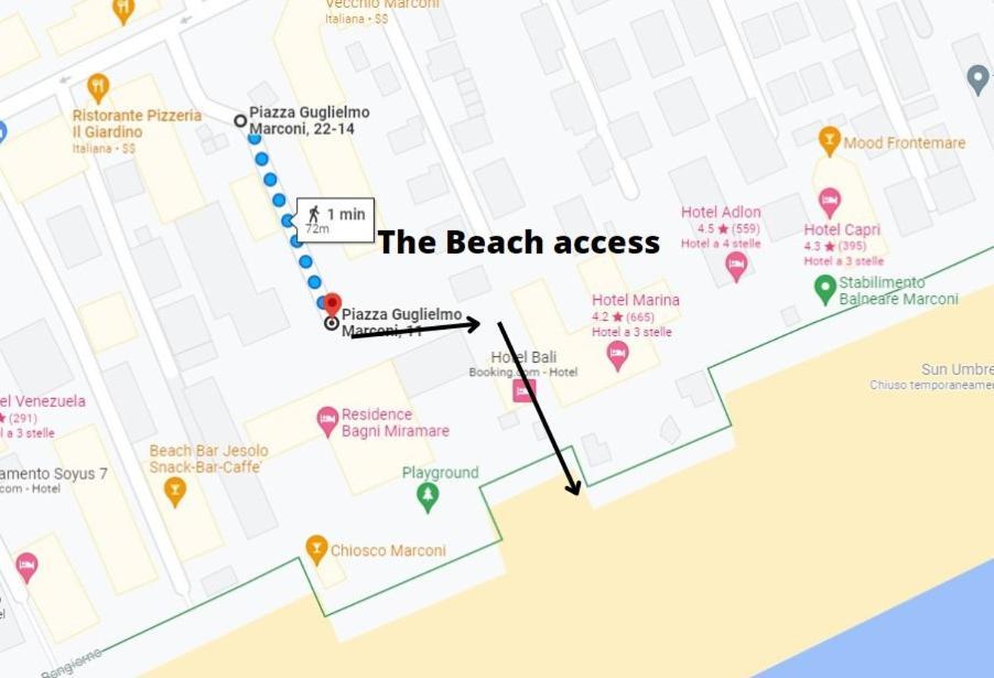 Movida Loft A Piazza Marconi Jesolo Lido - Spiaggia A 1 Minuto!!! 리도 디 예솔로 외부 사진